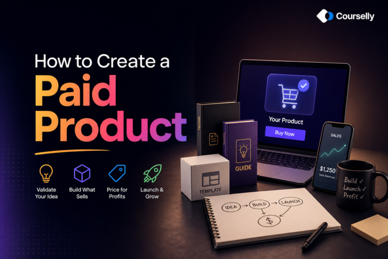How to Create a Paid Product